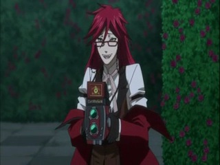 dark butler. passage in the maze. grell and sebastian.