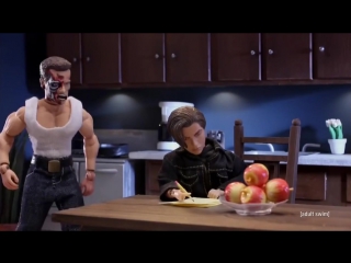 robot chicken. terminator stepfather