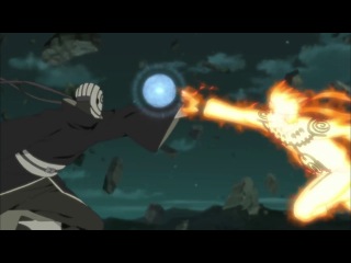 anime clip: naruto vs obito